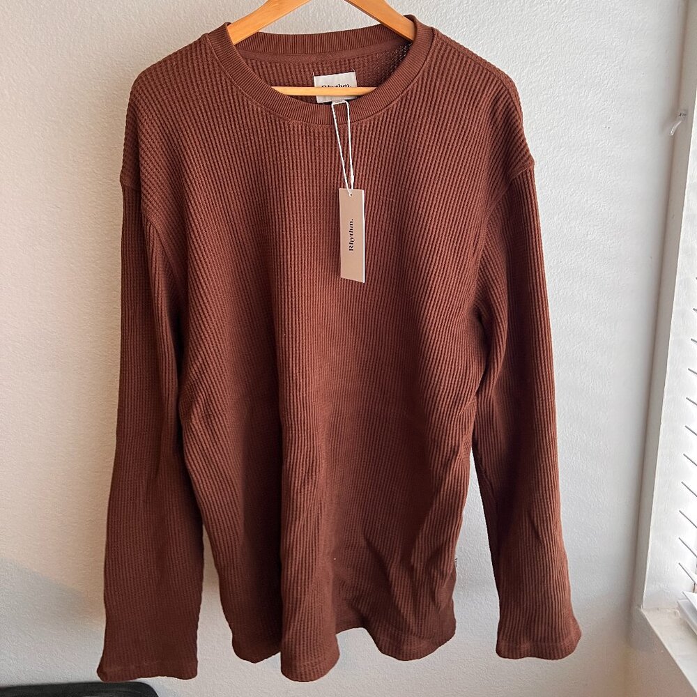 Rhythm Waffle Knit Long Sleeve